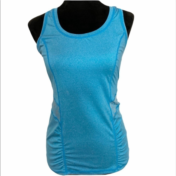 ATHLETA Northern Lights blue reflective tank top size xs - Picture 2 of 9